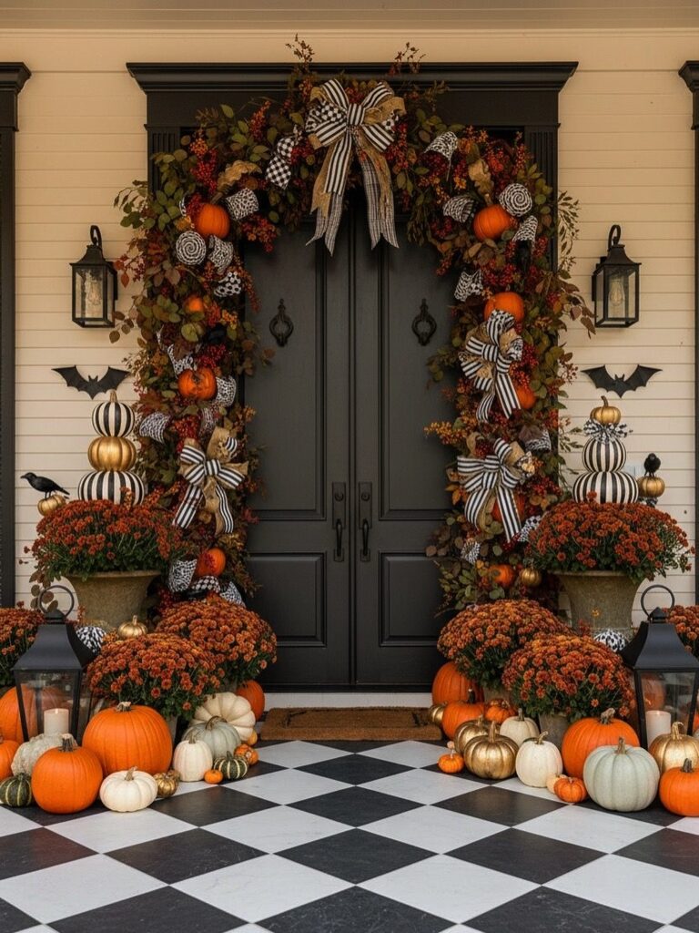 Easy Thanksgiving Porch Decor Ideas – Simple & Beautiful Displays