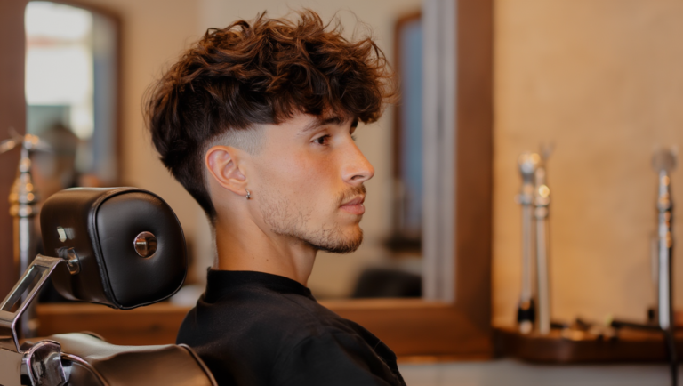 Textured Fringe Haircut for Men – Modern Stylish Look