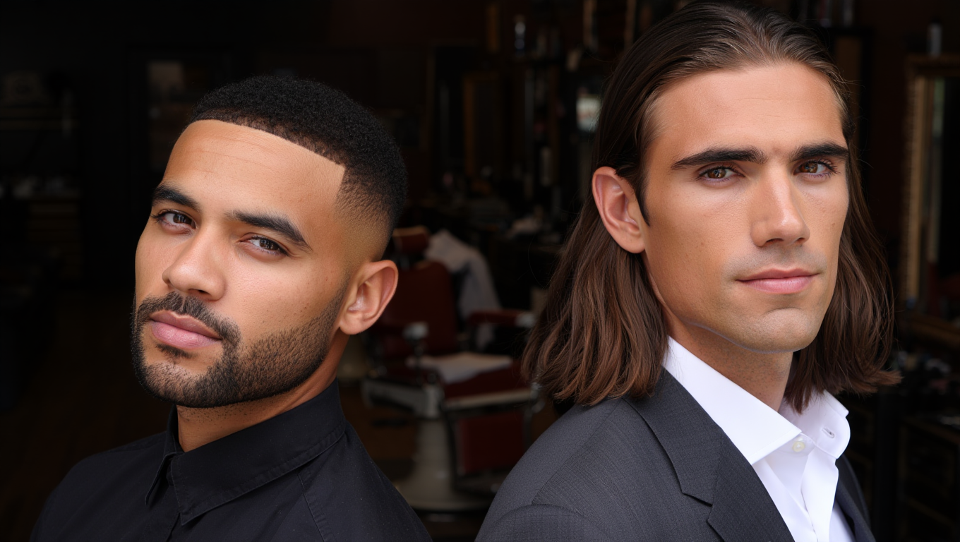 Short vs Long Haircuts for Men
