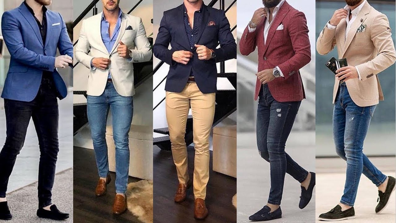 Smart Casual Blazer Outfits for Men
