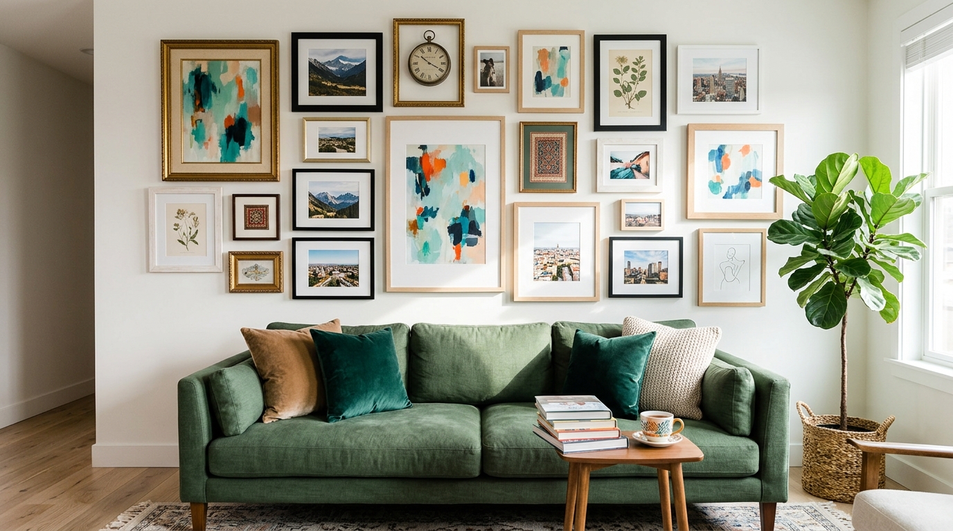 Gallery Wall Ideas for Home – Creative and Stylish Display Tips